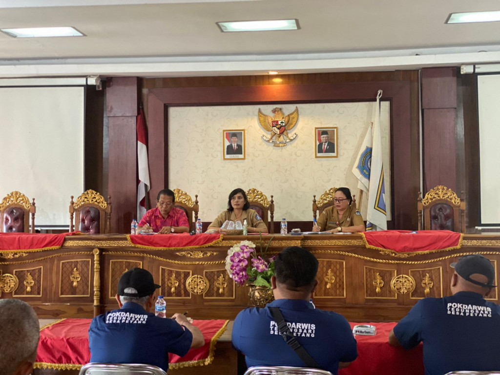 Dinas Pariwisata Kabupaten Badung, Melaksanakan Pembinaan Desa Wisata di Desa Petang